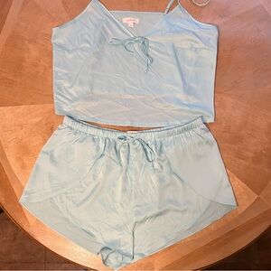 Colsie Light Blue Women's Pajama Set